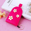 Fuchsia-Daisy-Key-Pouch