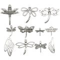 Blue Dragonfly Metal Charms with 12 Listed Options view 5