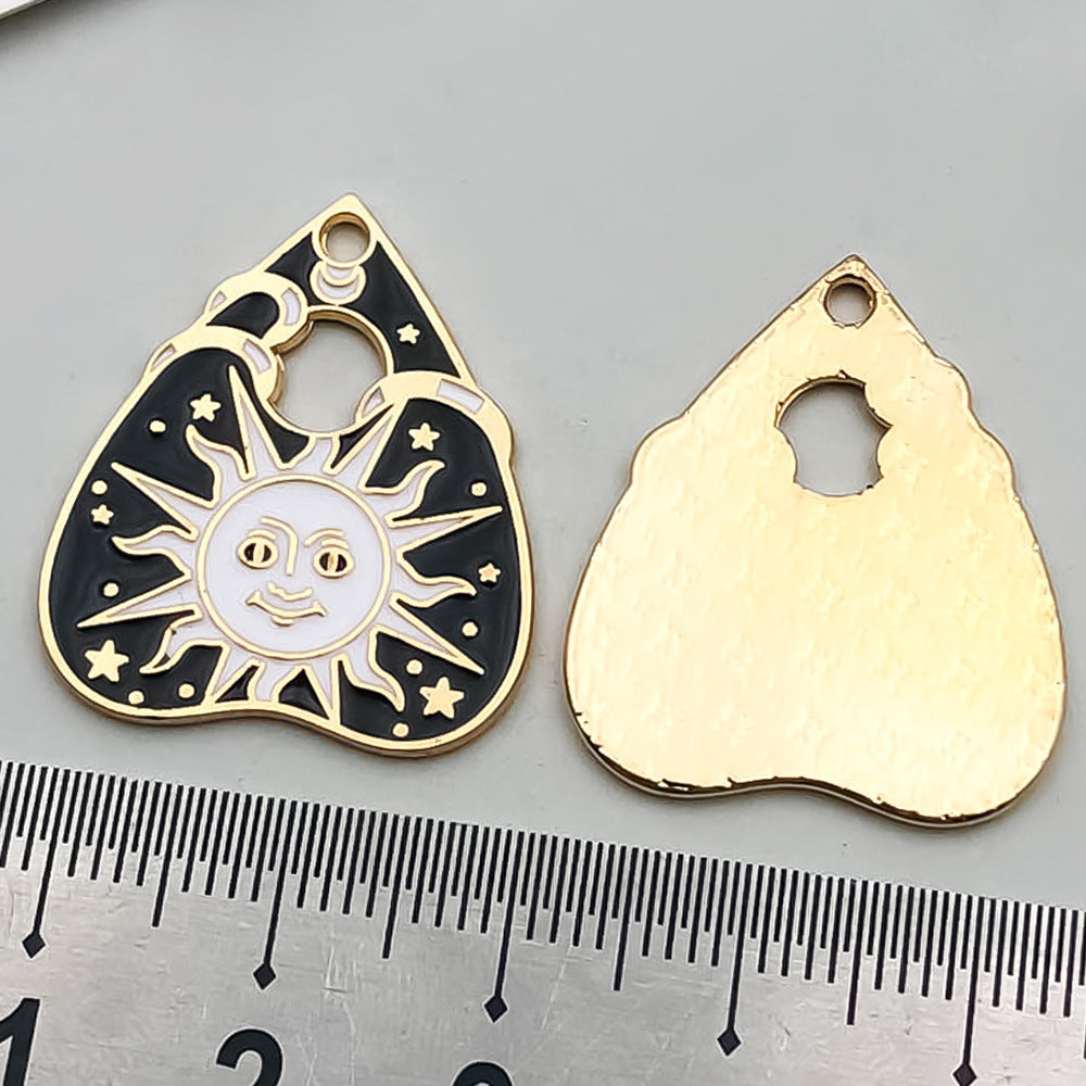 Zinc Alloy Enamel Halloween Theme Charm Pendant for DIY Earrings Necklace Keychain