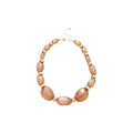 Multicolor Irregular Resin Bead Statement Necklace view 5