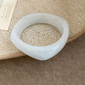 Chunky Acrylic Geometric Faceted Bangle Bracelet 20 Colors view 10