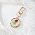 Round Birth-Flower Pressed Botanical Lobster-Clasp Charms in Nineteen Designs view 10