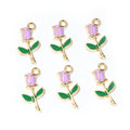Colorful Rose Charms In 6 Styles For Jewelry Making view 6