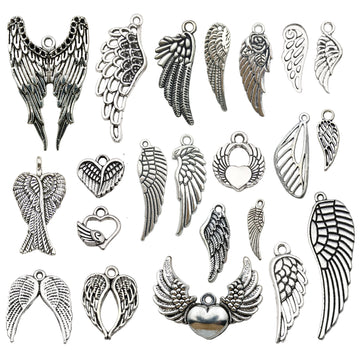 Vintage Antique Silver Seashell Metal Charms with 23 Listed Options
