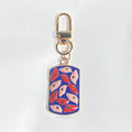 Enamel Multi Eye Dog Tag Keychains Lobster Clasp 4 Styles view 3