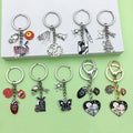 Halloween Charm Keychains Featuring Anatomy Heart Across 44 Pictured Variations view 4