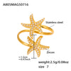 Gold Dual Starfish