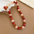 Acrylic Rondelle Bead Necklaces And Bracelets Nine Color Mixes view 11