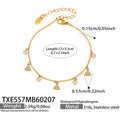 Star and Crystal Y Necklace Bracelet Collection in Gold or Silver view 8