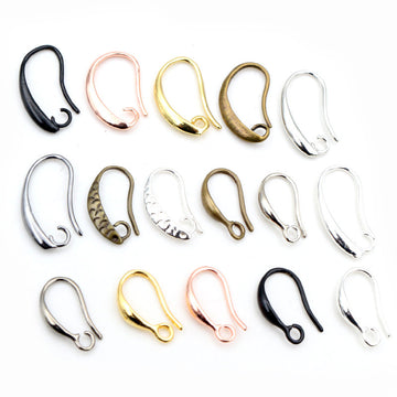 Assorted Leverback and Hook Ear Wires in Mixed Finishes