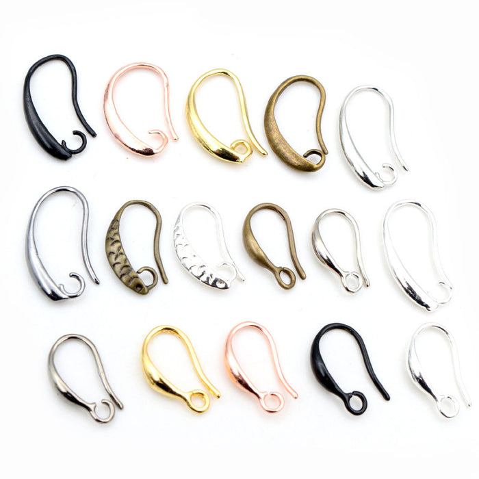 Assorted Leverback and Hook Ear Wires in Mixed Finishes