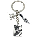 Halloween Metal Charm Keychains: Spider, Skull, Ghost, Pumpkin Designs view 12