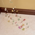 Multicolor Butterfly Crystal Pearl Invisible Wire Necklace view 6
