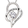Silver Layered Heart