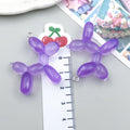 Clear Flower Glossy Beads with 8 Listed Options for DIY Jewelry Making view 6