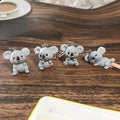 Koala Otter and Flamingo Animal Clip Keychains in Five Designs view 2