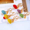 Jeweled Small Mushroom Keychains in Six Colors plus Assorted Option view 11
