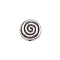 Spiral Disc Spacer Bead in 1 Finish for Jewelry Making view 3