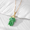 Green Hamsa