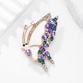 Butterfly Pearl Look Metal Brooch Pin 5.5 x 3.5 cm view 5