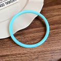 Acrylic Resin Round Bangle Bracelets Eight Color Styles view 8