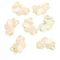 Enamel Cow Charm Assortment in Gold and Silver Tone view 10