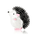 Enamel Hedgehog Brooch in Four Spiky Colorways for Jackets and Scarves view 5