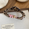 Leopard Acrylic Dog Charm Hair Claw Clips 2 Styles view 6