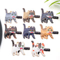 Metallic Cat Metal Charms with 8 Listed Options for DIY Jewelry Making view 4