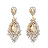 Gold Ornate Teardrop