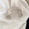 Beaded Frame Silver