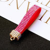Fuchsia Leather-Loop