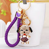 Deep-Purple-Strap Purple-Lucky-Dog