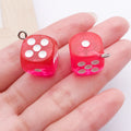 Red Cake Glossy Charms with 39 Listed Options for DIY Jewelry Making view 8