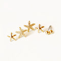 Mixed Statement Stud Hoop and Drop Earring Collection with 34 Styles view 5