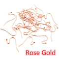 S-Shaped Ball End Earring Hooks in Eight Metal Finishes view 7