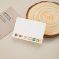 Colorful Geometric Multi Pair Small Stud Earring Card Set view 2