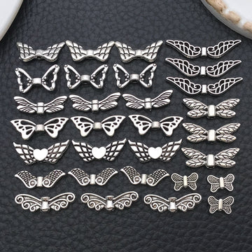 Black Spacer Bead Metal Beads with 11 Listed Options