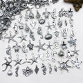 Antique Silver Seashell Metal Charms with 33 Listed Options view 2