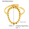 Beaded Open Loop