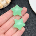Resin Glow-in-the-Dark Star Heart Moon Charm Pendant for Keychain Bracelet Necklace DIY