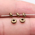 Plain Ring Spacer Beads in Detailed Metal Finishes for Jewelry Making view 7