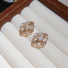 Gold Quatrefoil