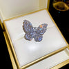 Silver Crystal Butterfly