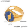 A676 Blue Ring