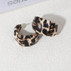 Light Leopard Hoops