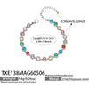 TXE138 Multicolor-Silver Bracelet