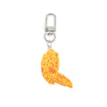 Miniature Fried Food and Pizza Resin Clip Keychains view 5