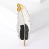 Black White Feather