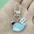 Dolphin and Turtle Charm Keychains in 7 Pictured Variations for Bags and Keys view 2